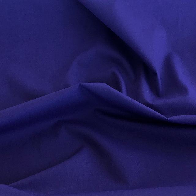 Purple plain polycotton fabric