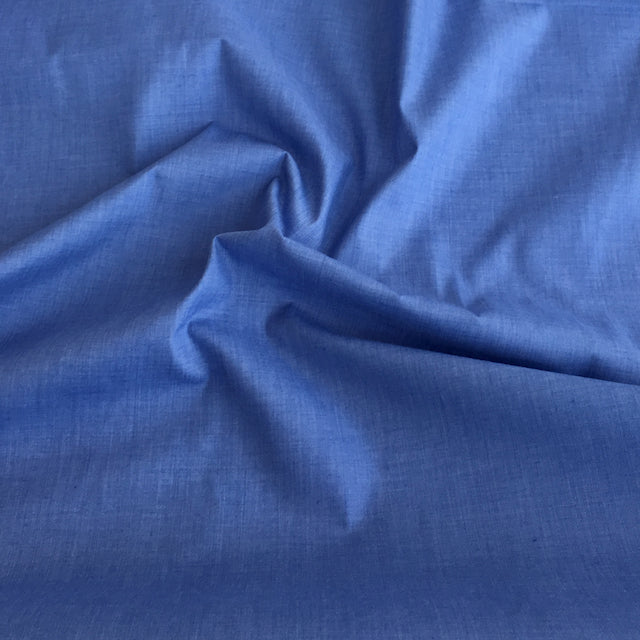 Denim plain polycotton fabric