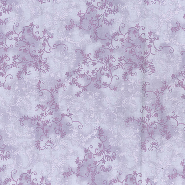 Lilac mystic vine craft cotton fabric