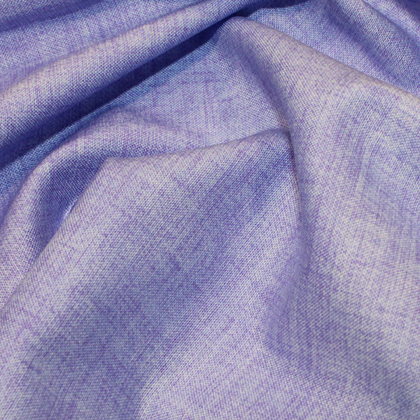 2. Cornflower 100% cotton linen look fabric