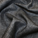 6. Dark Grey 100% cotton linen effect fabric