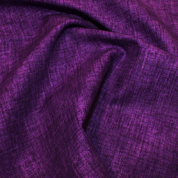 5. Amethyst 100% cotton linen look fabric