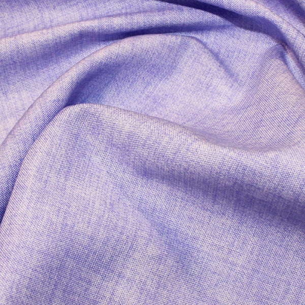 3. Lilac 100% cotton linen look fabric