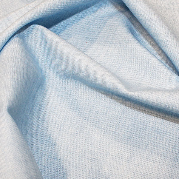 9. Powder 100% cotton linen effect fabric