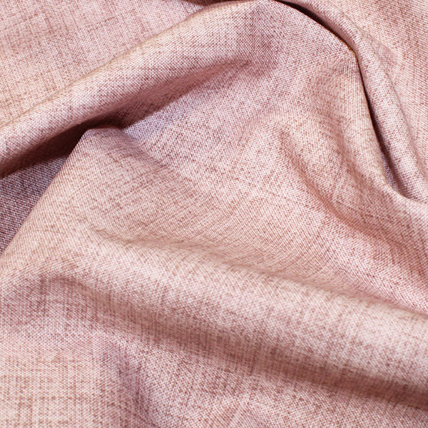 1. Rose 100% cotton linen effect fabric