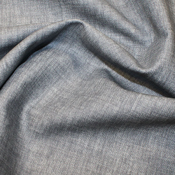 4. Steel Grey 100% cotton linen effect fabric