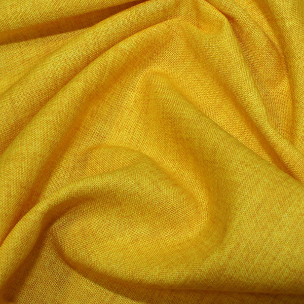 8. Sunshine 100% cotton linen effect fabric