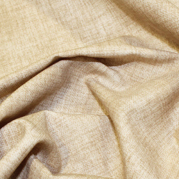 2. Taupe 100% cotton linen effect fabric