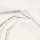 1. White 100% cotton linen effect fabric