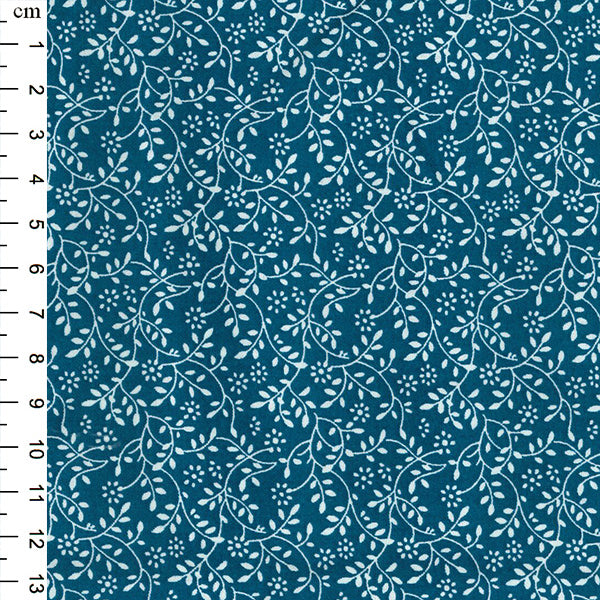 Floral Vine, 100% cotton fabric, 44 colours, sold per half metre, 112cm wide