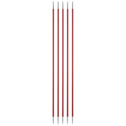 15CM Length Double Pointed Needles Knit Pro Zing - various sizes - pack of 5 needles