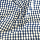 Royal Blue gingham fabric