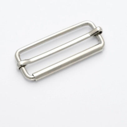 Silver Colour Slider Slide Adjustable Bar. Choice of sizes - Sold Individually