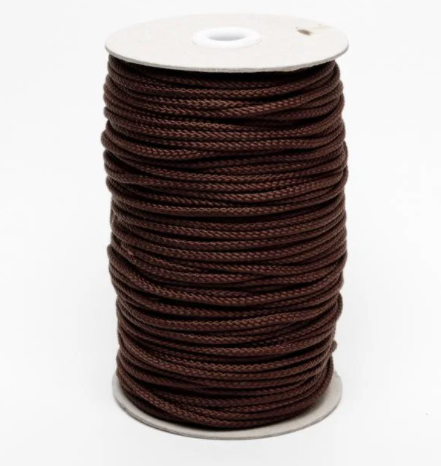 4mm brown cord