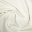 Ivory plain polycotton fabric