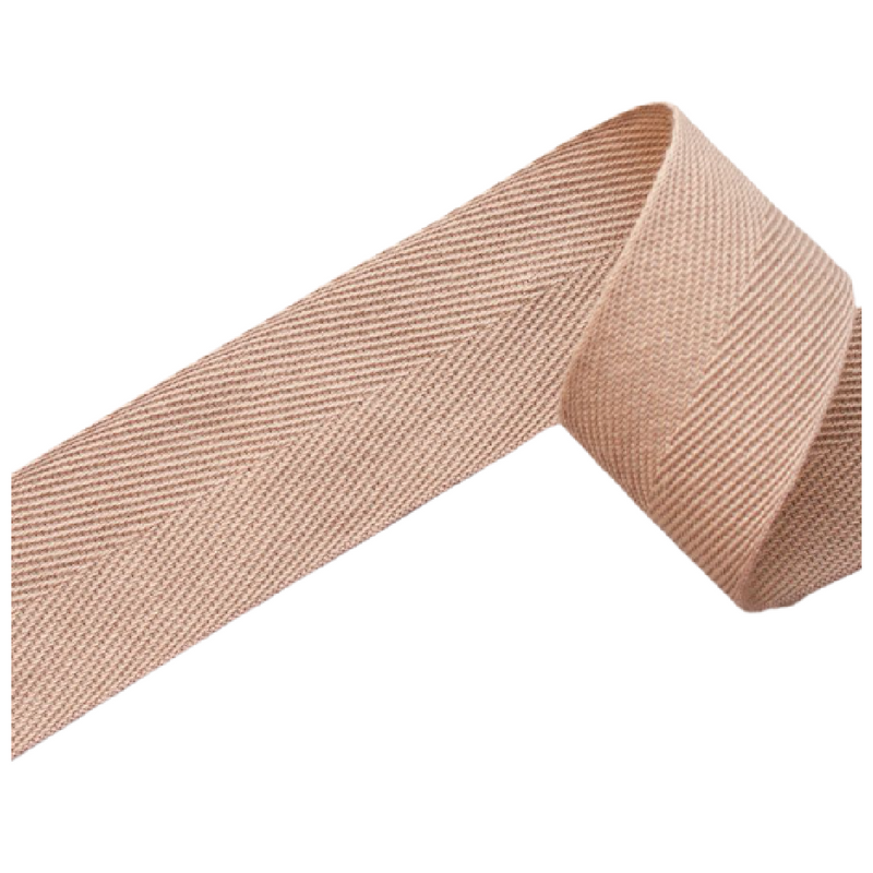 Acrylic Webbing Tape - taupe