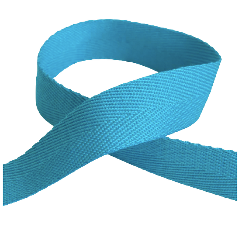 Acrylic Webbing Tape - turquoise