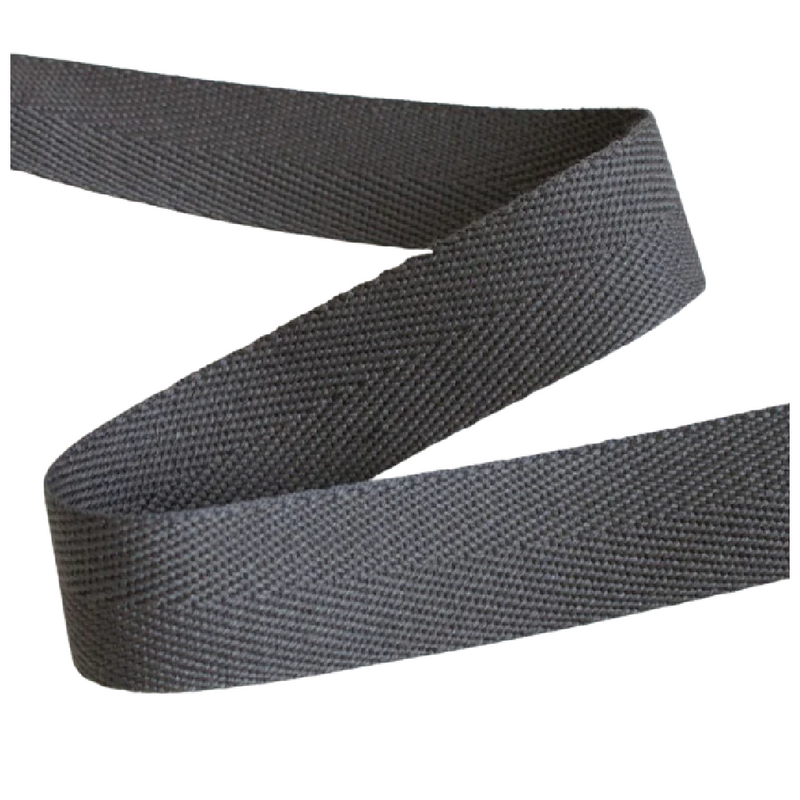 Acrylic Webbing Tape - black