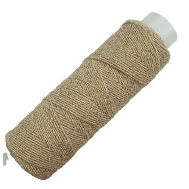 Shirring Elastic. 0.5mm x 20m Reel - Taupe