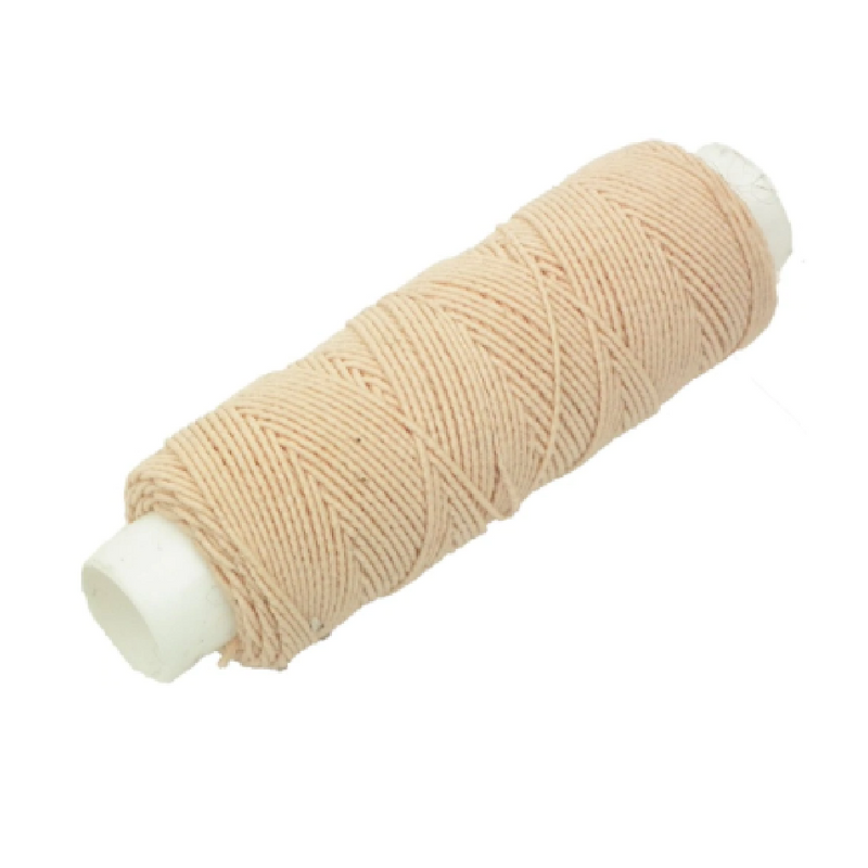 Shirring Elastic. 0.5mm x 20m Reel - Nude