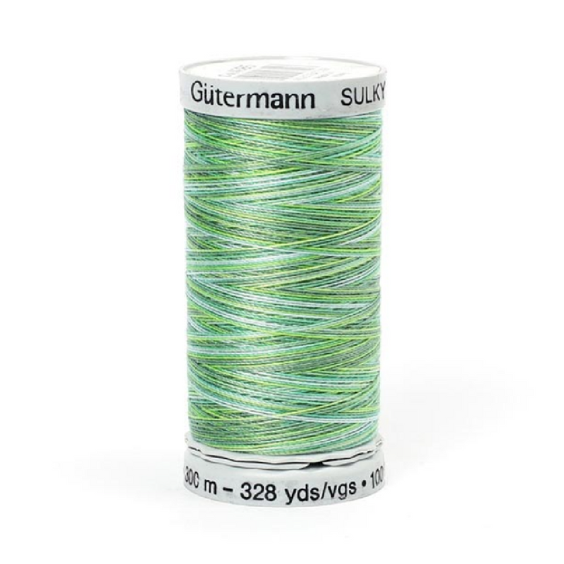 Gütermann Sulky Varigated Creativ Cotton 30 Thread 300m Spool - Choice of Colours