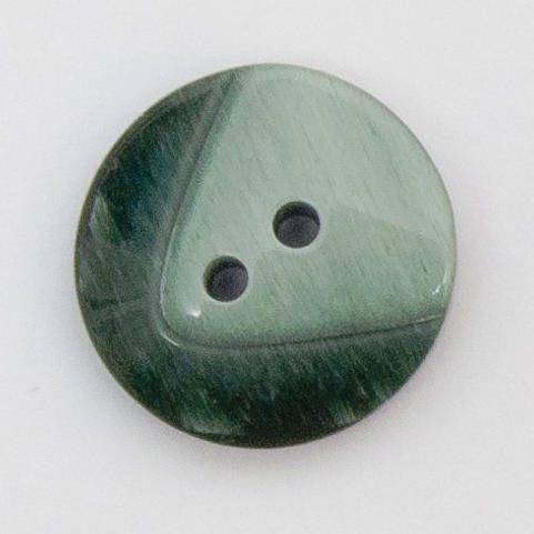 Chunky Ombre Buttons - 25mm Forest Green