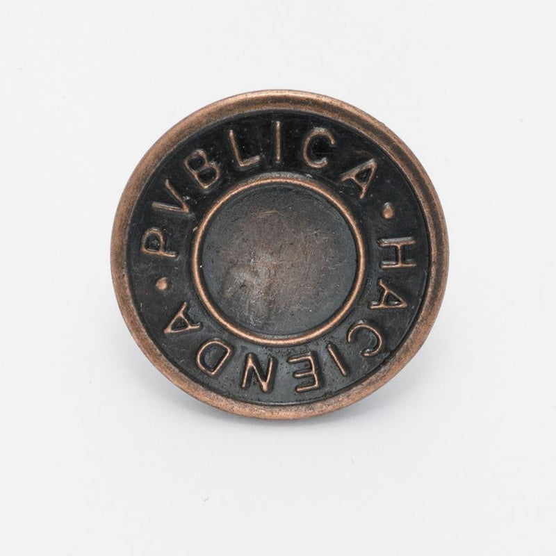 Hammer on Jeans & Denim Jacket Button - Bronze