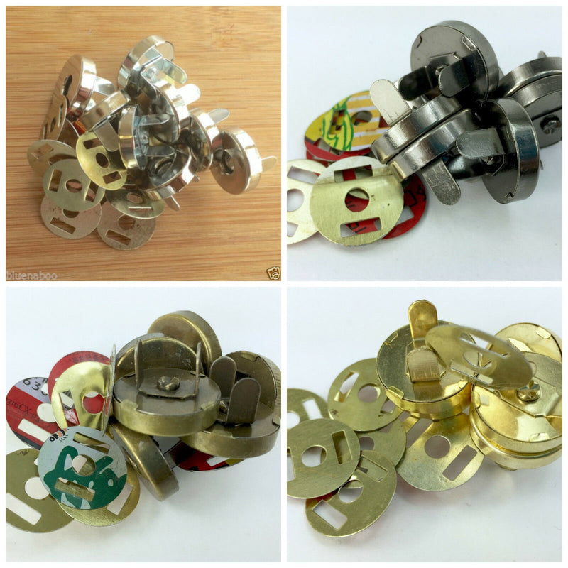 Magnetic bag clasps / Fasteners