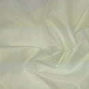 Ivory plain cotton poplin