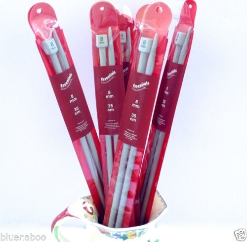 Essentials knitting needles 35cm Choice of Sizes